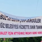 Köyceğiz’de CHP’li Seçmenden Belediyeye Pankartlı Tepki
