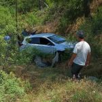 Muğla’da Otomobil Ormanlık Alana Uçtu