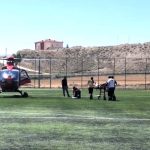 Darende’de Eli Kesilen Vatandaş Helikopter Ambulansla Hastaneye Sevk Edildi