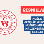 MUĞLA GENÇLİK VE SPOR İL MÜDÜRLÜĞÜ SPOR MALZEMESİ SATIN ALACAK